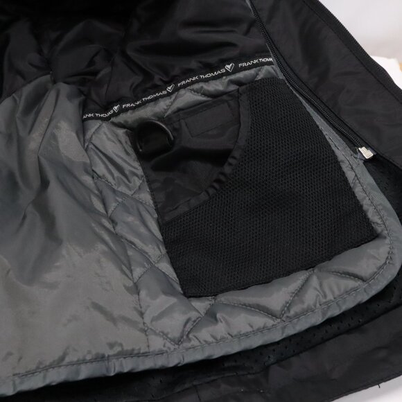 Frank Thomas Hyper Tech Motorcycle Jacket w/ Zip Out Aqua Pore Liner Mens Large - Picture 13 of 14